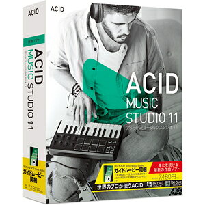 �\�[�X�l�N�X�g ACID Music Studio 11 ���p�b�P�[�W�� ACID MS 11-W