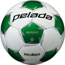 F5L3000-WG モルテン サッカーボール 5号球（人工皮革） Molten ペレーダ3000 (ホワイト×メタリックグリーン)