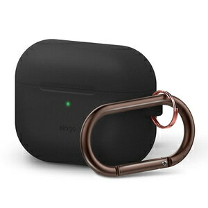 �G���S ORIGINAL HANG �V���R���P�[�X�i�u���b�N�jfor AirPods Pro EL_APPCSSCOH_BK elago