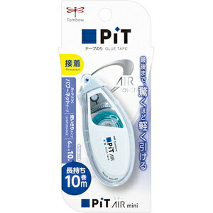 トンボ鉛筆 テープのり ピットエアー ミニ 6mm×10m(スタンダード) TOMBOW Pit AIR mini PN-EAS