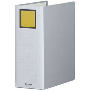 キングジム キングファイル スーパードッチ<脱・着>イージー A4 タテ型(収納幅:100mm/グレー) KING JIM 2470Aクレ