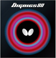 バタフライ 卓球ラバー ディグニクス80（ブラック・サイズ：2.1（特厚)） BUT-06050-278-TA BUTTERFLY 裏…