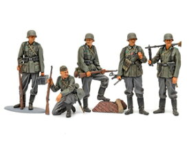 タミヤ 1/35 MM ドイツ歩兵セット（大戦中期）【35371】 プラモデル