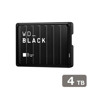 Western DigitalbEGX^fW^ Q[p|[^un[hfBXN WD Black P10 Game Drive 4TB WDBA3A0040BBK-JESN