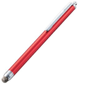 エレコム スタンダード導電繊維タッチペン（レッド） P-TPS03RD