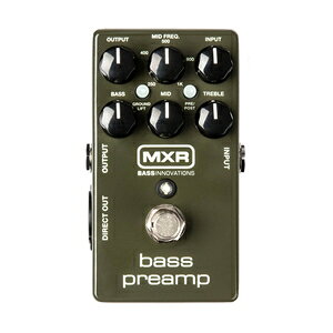 MXR x[XvAv M81 Bass Preamp