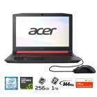AN515-52-JF76A6/FM Acer（エイサー） 15.6型ノートパソコン Nitro 5（ゲーミング・クリエイターモデル） Core i7 / メモリ 16GB / SSD 256GB＋HDD 1TB / GeForce GTX 1060Microsoft Office 2016