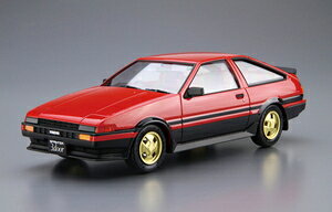 アオシマ 1/24 ザ・モデルカー No.86 トヨタ AE86 スプリンタートレノGT-APEX ’84【59692】 プラモデル