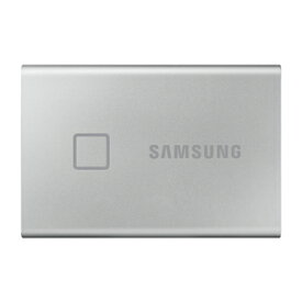 【8/10限定★ポイントUP×抽選で最大100%Pバック】MU-PC500S/IT Samsung（サムスン） Samsung Portable SSD T7 Touch 500GB（シルバー）USB3.2(Gen.2)対応 指紋認証 ポータブルSSD