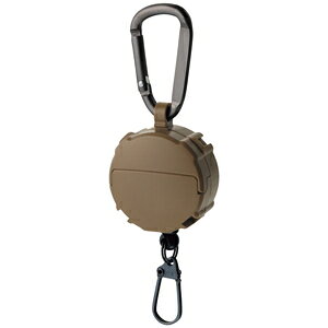 第一精工 クリップオンリール+マイクロケース(ダークアース) 32153 DAIICHISEIKO リリーサー