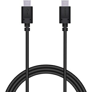 �G���R�� Type-C �P�[�u�� USB Type C to Type C 1.5m PD 60W RoHS�w�ߏ����i�u���b�N�j MPA-CC15PNBK