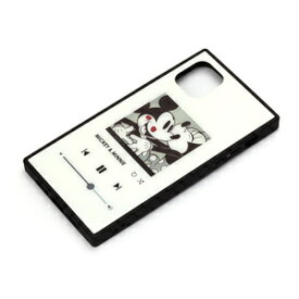 PGA iPhone 11 Pro Max用 ガラスハイブリッドケース（ミッキーマウス/ホワイト） PG-DGT19C02MKY【Disneyzone】