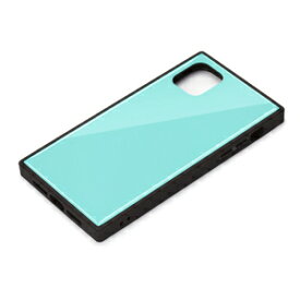 PGA iPhone 11用 ガラスハイブリッドケース（ブルー） PG-19BGT04BL