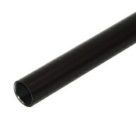 ヤザキイレクター イレクターパイプ ブラック 1本 (φ28mm、全長90cm) H-900SBL イレクターパイプ [H900S…