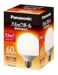 EFG15EL11EF2 パナソニック 電球形蛍光ランプ G60形 パルックボール 電球色 Panasonic トレンド ブランド買うならブランドオフ