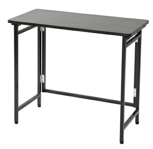 YAMAZEN �܂肽���݃f�X�N(80×40cm) �_�[�N�u���E��/�u���b�N RPST8040HDBRBK4 YAMAZEN�@�p�^�p�^�f�X�N [RPST8040HDBRBK4]