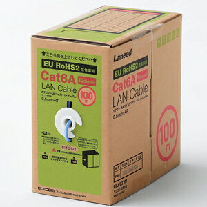 GR Cat6A LANP[u 100mij LD-GPAL/BU100RS