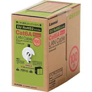 GR Cat6A LANP[u 100mij LD-GPAL/WH100RS