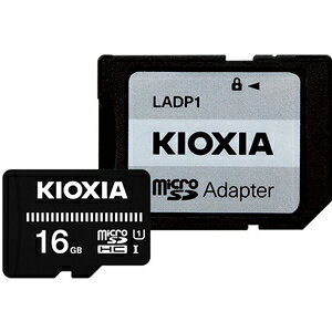 KIOXIAbLINVA yKizmicroSDHCJ[h 16GB Class10 UHS-I KMUB-A016G EXCERIA BASIC
