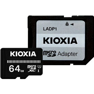 KIOXIAbLINVA yKizmicroSDXCJ[h 64GB Class10 UHS-I KMUB-A064G EXCERIA BASIC