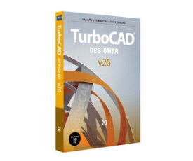 キヤノンITソリューションズ TurboCAD v26 DESIGNER アカデミック 日本語版 ※パッケージ版 TURBOCADV26DESINACWD
