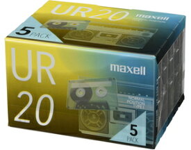UR-20N-5P マクセル 20分 ノーマルテープ 5本パック maxell カセットテープ「UR」