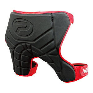 プロックス 3Dヒップガード フリーサイズ(ブラック/レッド) PX312KR PROX