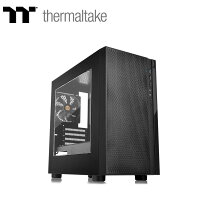 楽天市場】thermaltake versa h26 black ／w casefan ミドルタワー型pc 