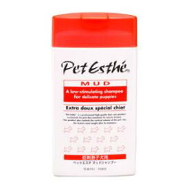 犬用品　犬用シャンプー　ドッグシャンプー　仔犬用シャンプー ペットエステ マッドシャンプー 低刺激子犬用 350ml ニチドウ PEマツドSPテイシゲキコイヌ350