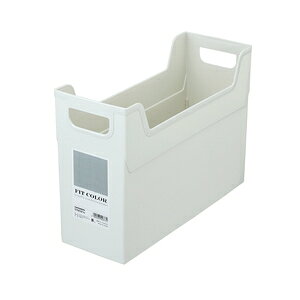 ナカバヤシ FIT COLOR A4ファイルボックス(グレー) FB-FCE4S-GY