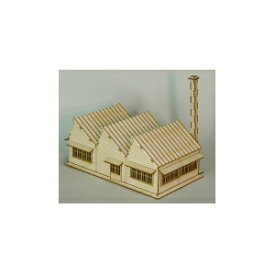 ［鉄道模型］コスミック (HO) HS-719K 木造のこぎり屋根工場組立キット