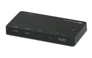 RS-240CA-4K ラトックシステム Type-C搭載 4K HDMI ディスプレイ / USBキーボード・マウス パソコン切替器（USB-C/Aパソコン対応）のサムネイル