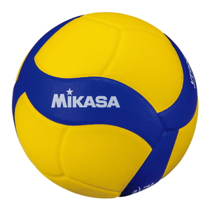 値引 VT400W 【82%OFF!】 ミカサ トレーニングバレーボール 4号球 MIKASA イエロー ブルー 人工皮革