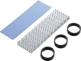 サンワサプライ M.2 SSD用ヒートシンク（シルバー） SANWA SUPPLY TK-HM5S