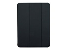 バッファロー iPad Pro 11インチ（2020年モデル）用 ハイブリッドマットレザーケース（ブラック） BSIPD2011CHLBK