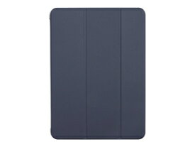 バッファロー iPad Pro 11インチ（2020年モデル）用 ハイブリッドマットレザーケース（ブルー） BSIPD2011CHLBL