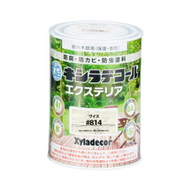 キシラデコール 水性キシラデコール エクステリア 0.4L(ワイス) 00047670380000 Xyladecor屋外木部用 防腐・防カビ・防虫塗料