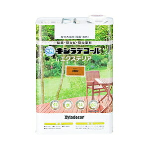 キシラデコール 水性キシラデコール エクステリア 3.4L(ピニー) 00047670040000 Xyladecor屋外木部用 防腐・防カビ・防虫塗料