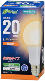 LDA2L-G AG27 オーム LED電球 白熱電球形 258lm（電球色相当） OHM [LDA2LGAG27]