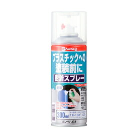 カンペハピオ プラスチック用密着スプレー 300ml(とうめい) 000207660222300 Kanpe Hapio