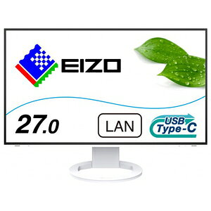 EIZObGC][ tfBXvC(27^/IPS/WQHD 2560×1440/60Hz/5ms/HDMI/DP/USB Type-C/VESA/5Nۏ)(zCg) FlexScan EV2795-WT