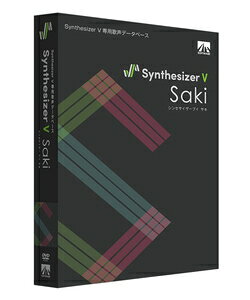 AHS Synthesizer V Saki Synthesizer Vp ̐f[^x[X pbP[W VZTCU-VTL-HD