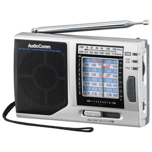 【オンラインショップ】 RAD-H320N オーム ポータブル短波ラジオ OHM 最大95%OFFクーポン AudioComm