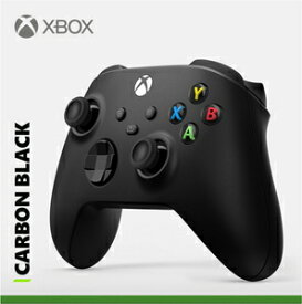 Xbox ワイヤレス コントローラー（カーボン ブラック） マイクロソフト [QAT-00005 Xboxコントローラー カーボンブラック]