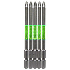 SK11 ���C���r�b�g �i�t�� 5P �v���X2×100mm �����p6.35mm(5�{�g) SA-DP05-2100 �����Y�� �h���C�o�[�r�b�g