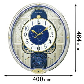 セイコータイムクリエーション 電波からくり時計 SEIKO RE-582-G [RE582G]【返品種別A】