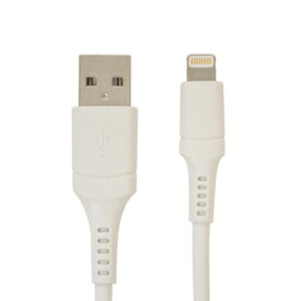 ラスタバナナ USB A to Lightningケーブル 2.4A 2m（ホワイト） R20CAAL2A02WH