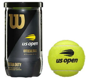 WRT1000J Wilson（ウィルソン） 硬式テニスボール US OPEN EXTRA DUTY(1缶2球入り)