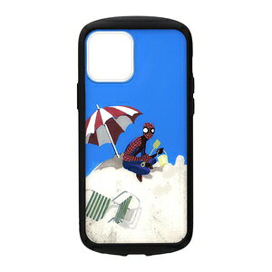 PGA iPhone 12 mini�p �K���X�^�t�P�[�X Premium Style�i�X�p�C�_�[�}���j PG-DGT20F22SPM �yMARVELCorner�z