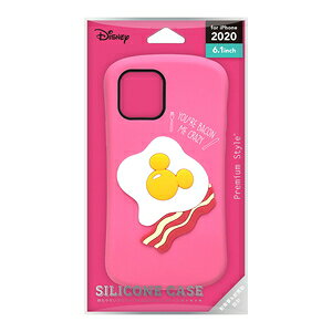 PGA iPhone 12/12 Pro�p �V���R���P�[�X Premium Style�i�~�b�L�[�}�E�X/�G�b�O�j PG-DSC20G02MKY �yDisneyzone�z